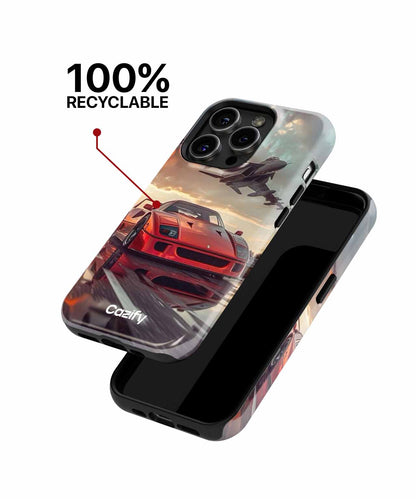 Speedy Adventures on the Runway iPhone case Case Cazify - Delivery Canada