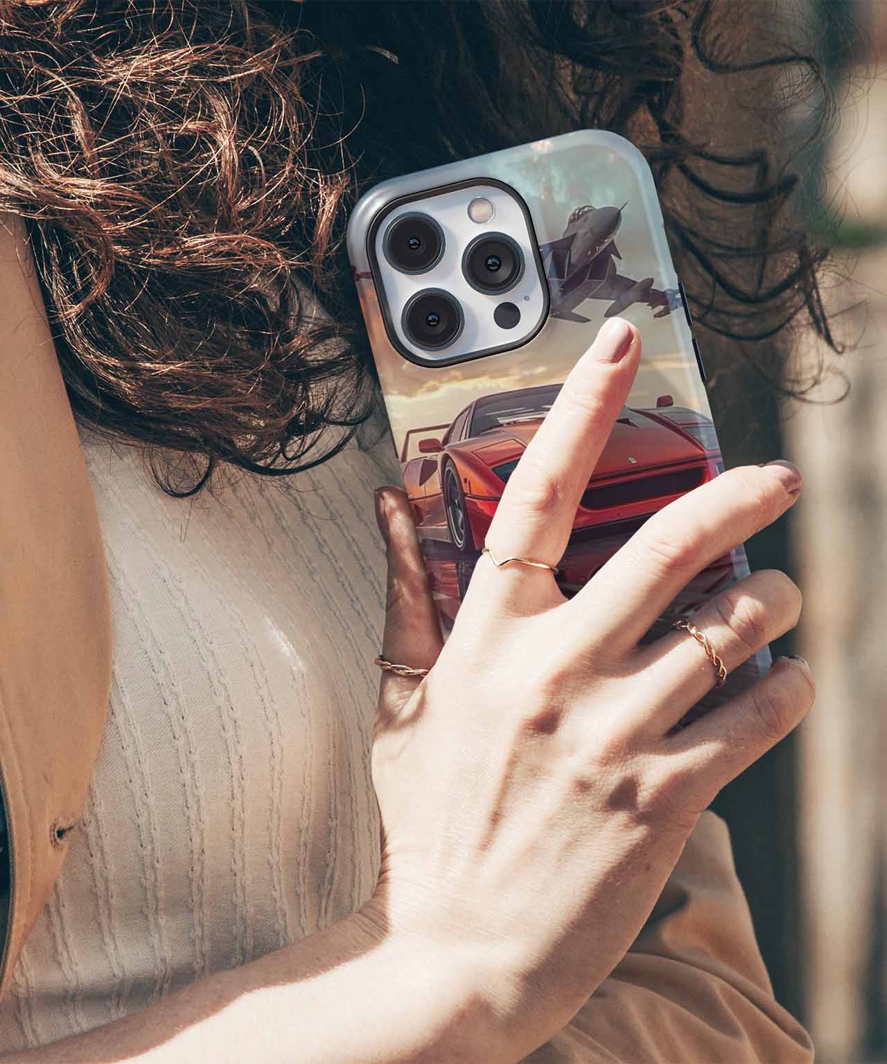Speedy Adventures on the Runway iPhone case Case Cazify - Delivery Canada