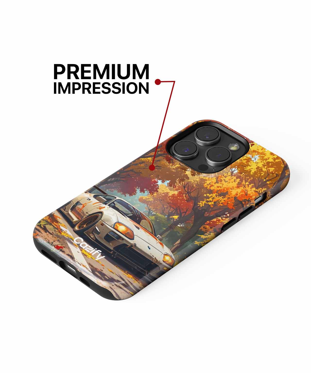 Speedy Autumn Adventure iPhone case Case Cazify - Delivery Canada