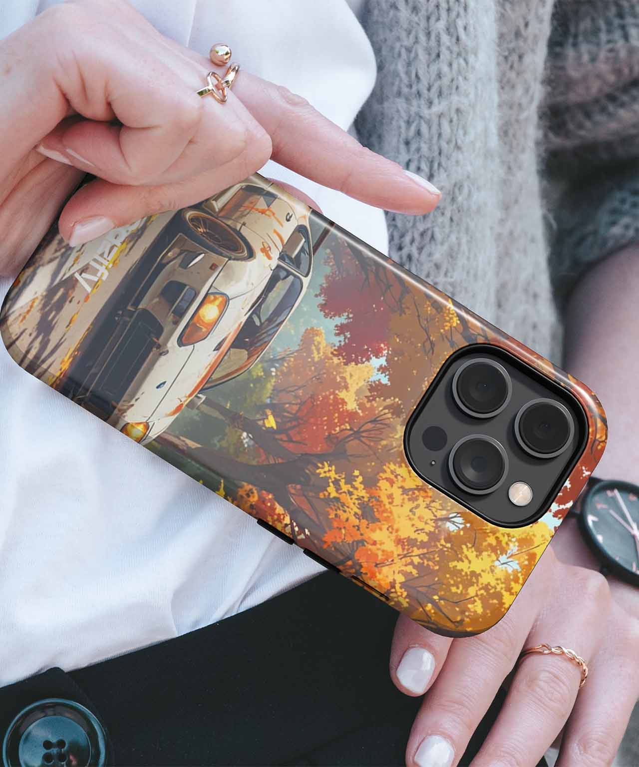 Speedy Autumn Adventure iPhone case Case Cazify - Delivery Canada