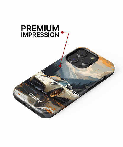 Speedy Mountain Racer with a Splash iPhone case Case Cazify - Delivery Canada