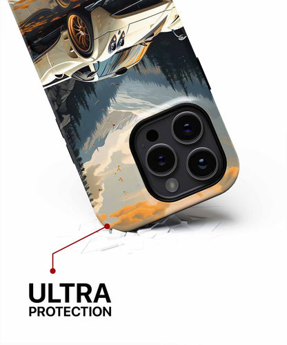 Speedy Mountain Racer with a Splash iPhone case Case Cazify - Delivery Canada