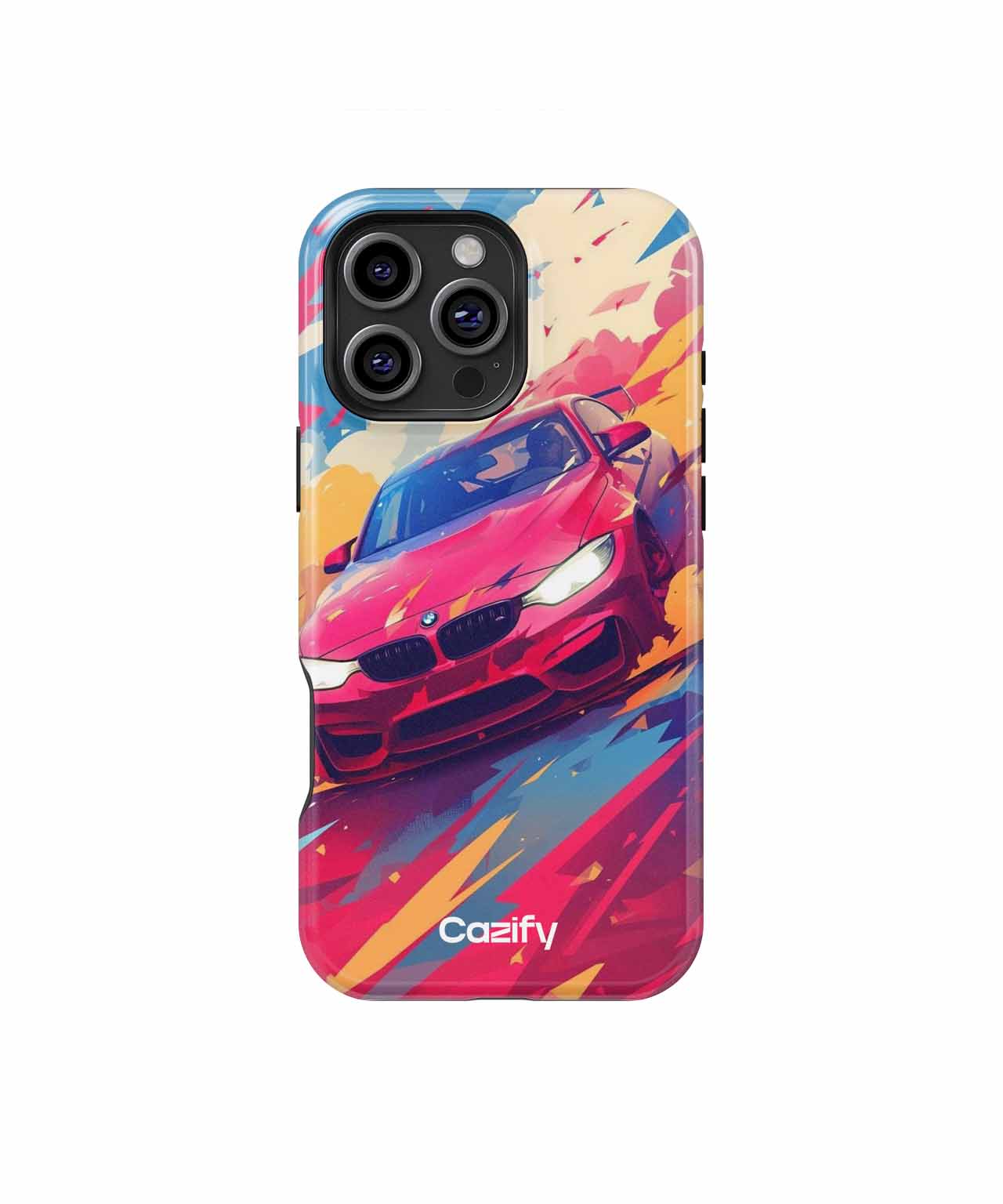 Speedy Pink Thunderous Ride iPhone case Case Cazify - Delivery Canada