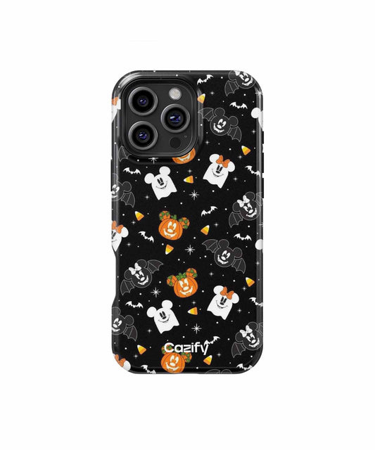 Spooky Cartoon Characters Halloween Party iPhone case Case Cazify - Delivery Canada