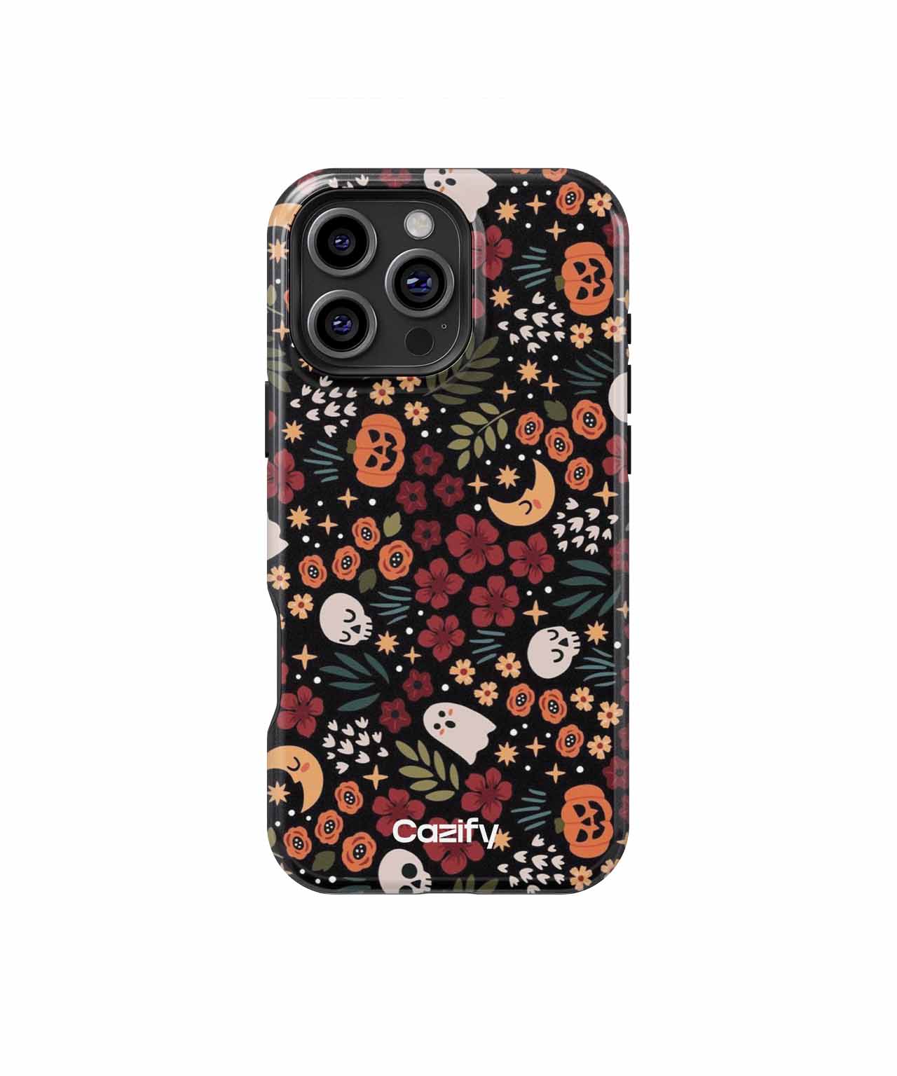 Spooky Floral Fun for Halloween iPhone case Case Cazify - Delivery Canada
