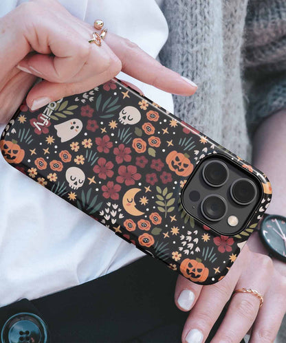 Spooky Floral Fun for Halloween iPhone case Case Cazify - Delivery Canada