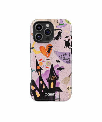 Spooky Whimsical Halloween Festivities iPhone case Case Cazify - Delivery Canada