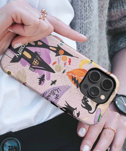 Spooky Whimsical Halloween Festivities iPhone case Case Cazify - Delivery Canada