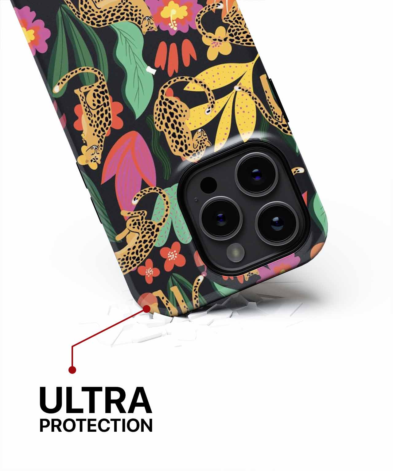 Spotted Playful Leopards in Paradise iPhone case Case Cazify - Delivery Canada