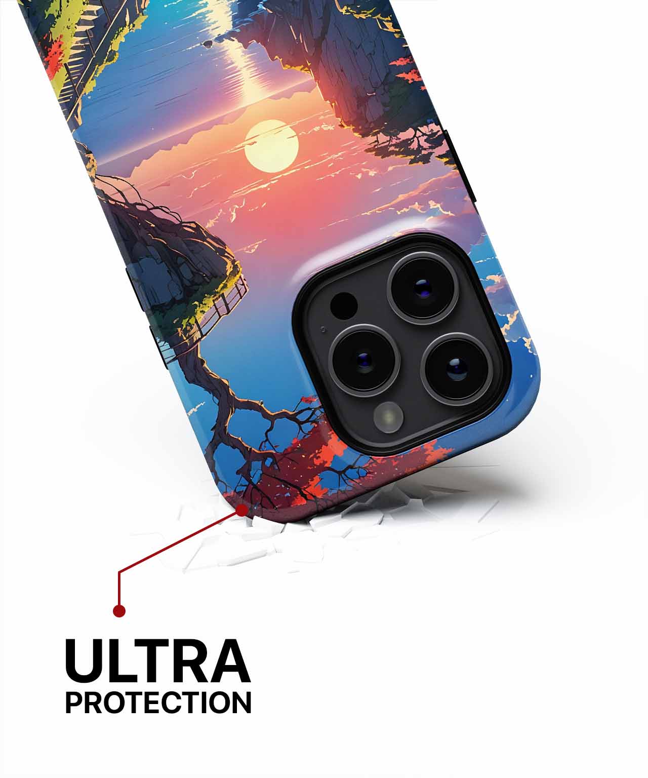 Stairway to Autumn Sunset Bliss iPhone case Case Cazify - Delivery Canada