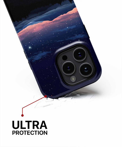 Starry Night Adventure in Quiet Mountains iPhone case Case Cazify - Delivery Canada