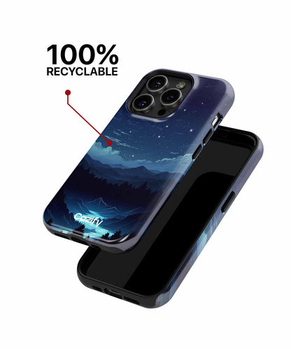 Starry Night Adventure in the Mountains iPhone case Case Cazify - Delivery Canada