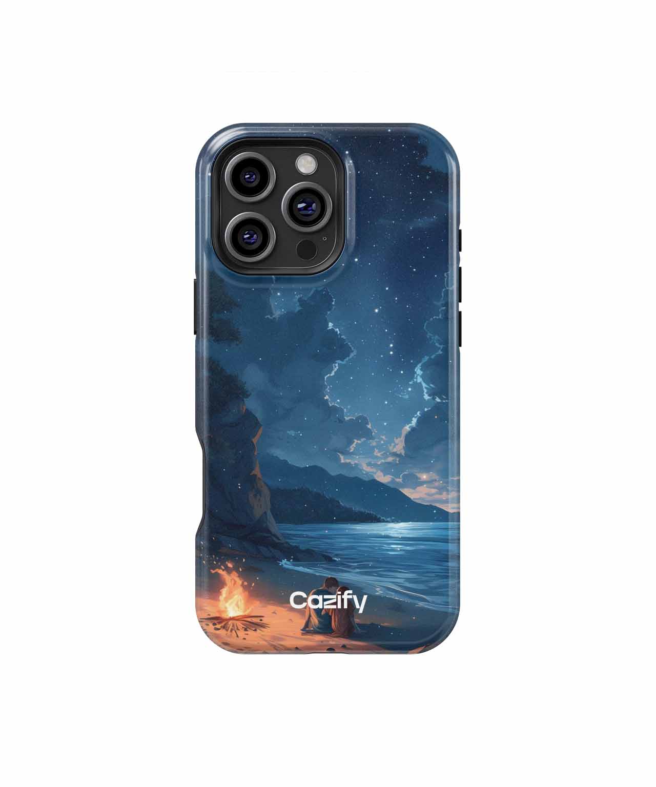 Starry Night Campfire Romance iPhone case Case Cazify - Delivery Canada