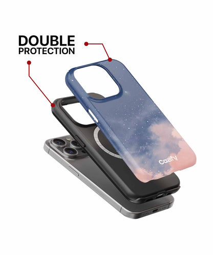 Starry Night Dreamscape with Pink Clouds iPhone case Case Cazify - Delivery Canada