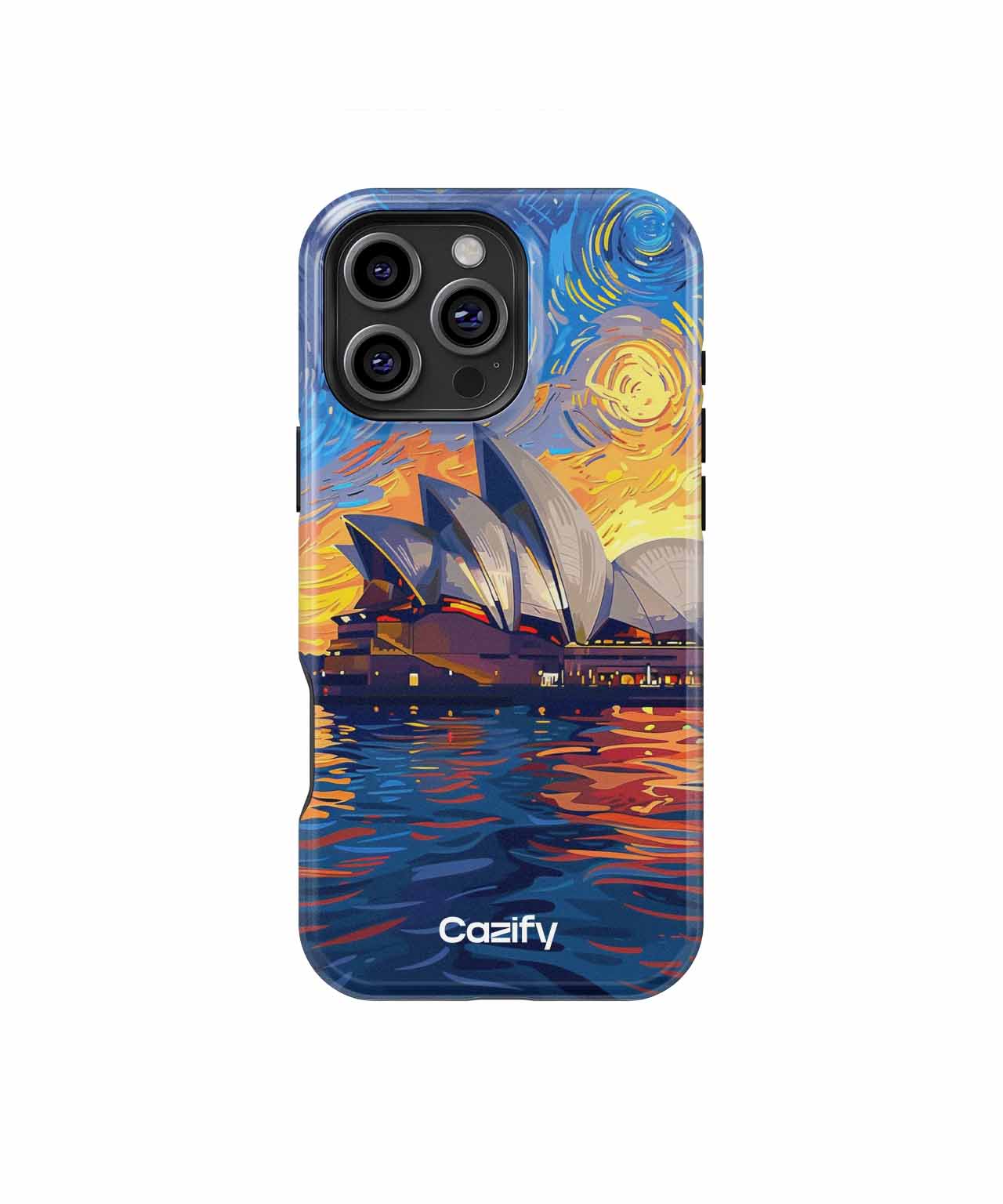 Starry Night Over Sydney Opera House iPhone case Case Cazify - Delivery Canada