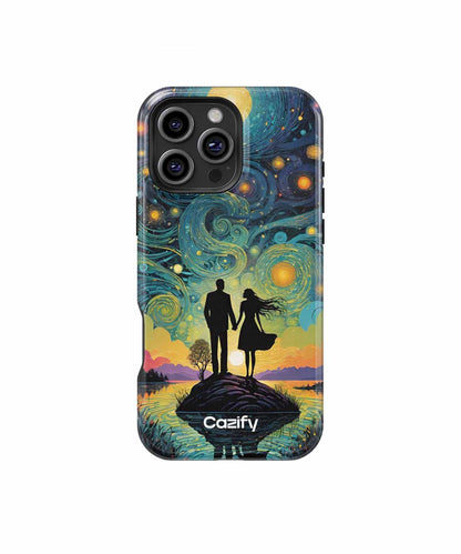 Starry Night Romantic Escape iPhone case Case Cazify - Delivery Canada