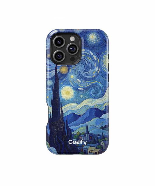 Starry Night Whirlwind of Dreams iPhone case Case Cazify - Delivery Canada