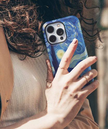 Starry Night Whirlwind of Dreams iPhone case Case Cazify - Delivery Canada