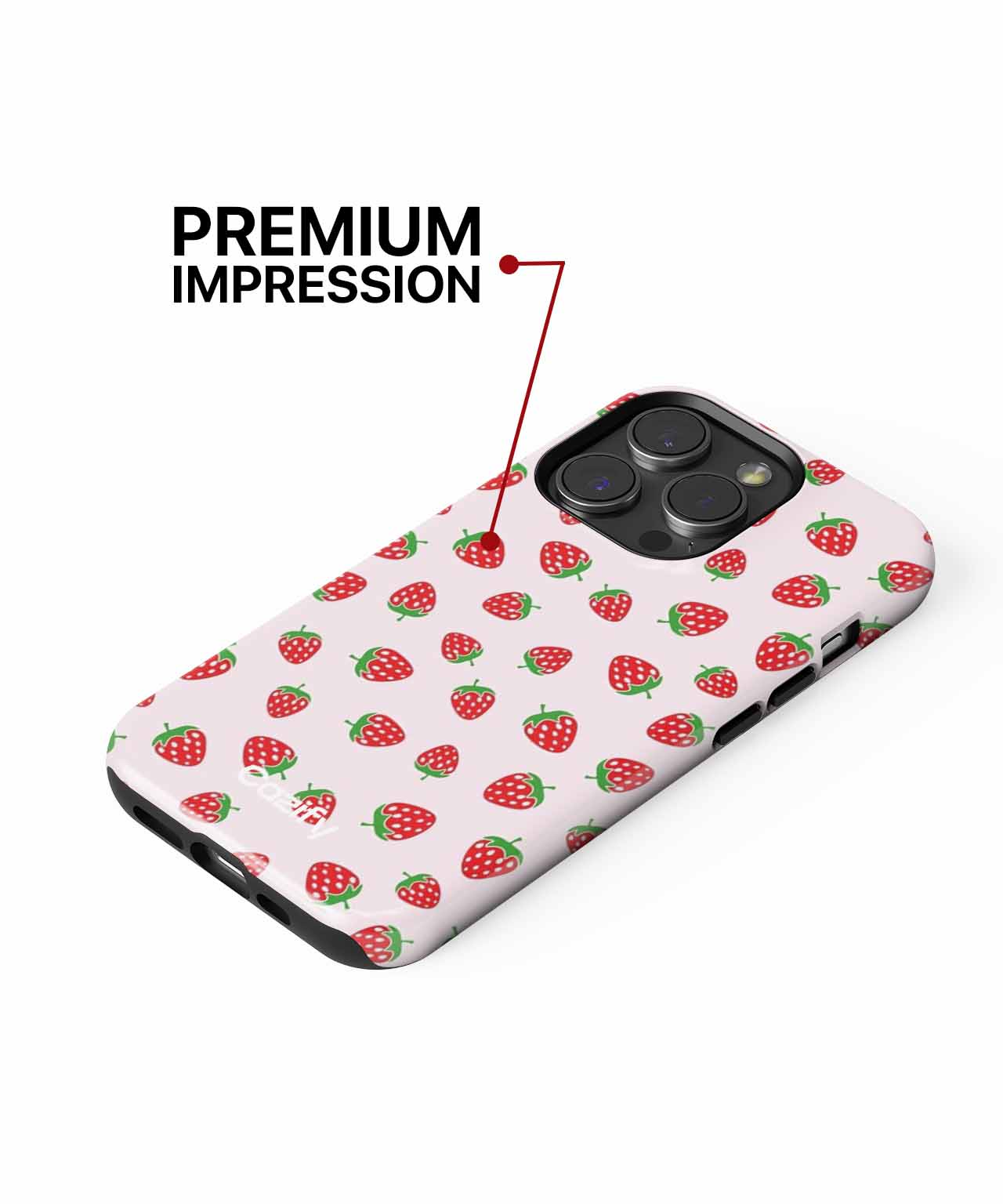 Strawberry Delight Party Time iPhone case Case Cazify - Delivery Canada