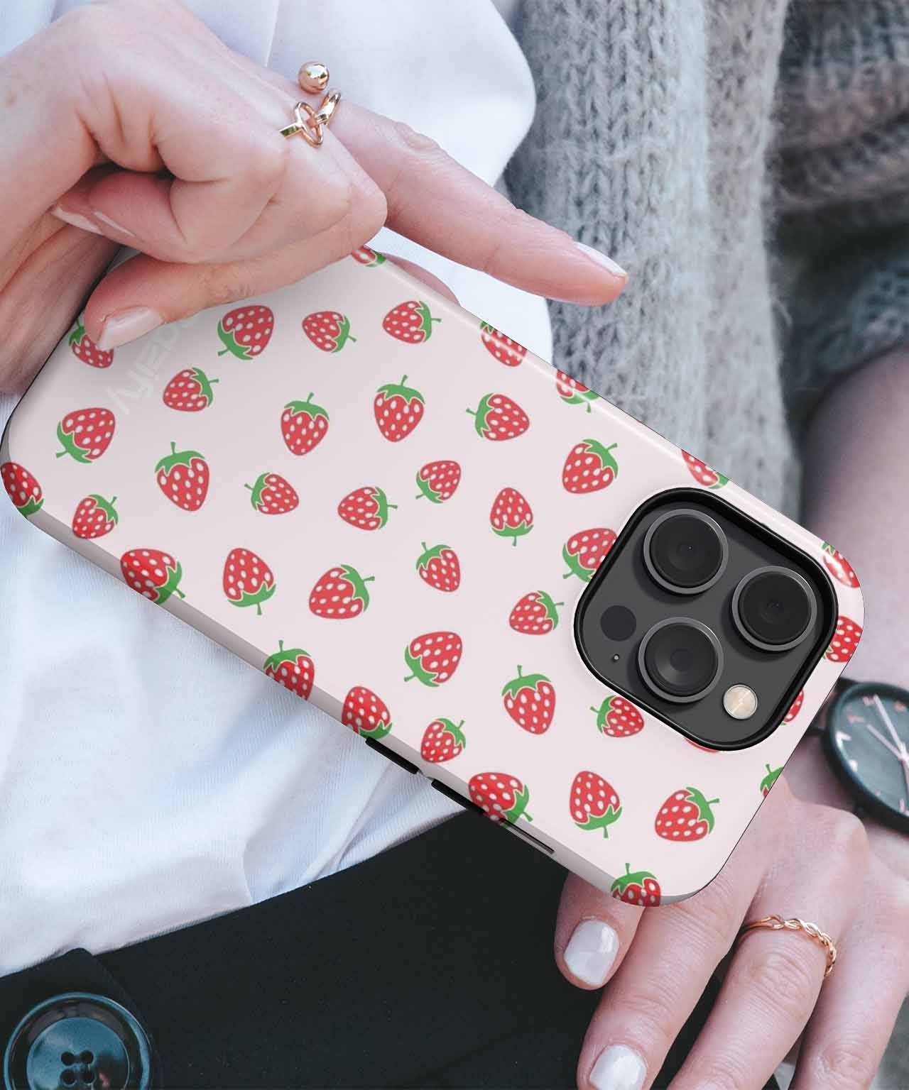 Strawberry Delight Party Time iPhone case Case Cazify - Delivery Canada