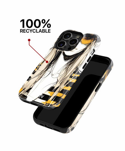 Strikingly Stylish Stripes and Shades iPhone case Case Cazify - Delivery Canada