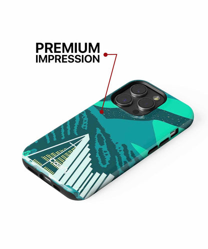 Stunning Northern Lights Above Unique Church iPhone case Case Cazify - Delivery Canada
