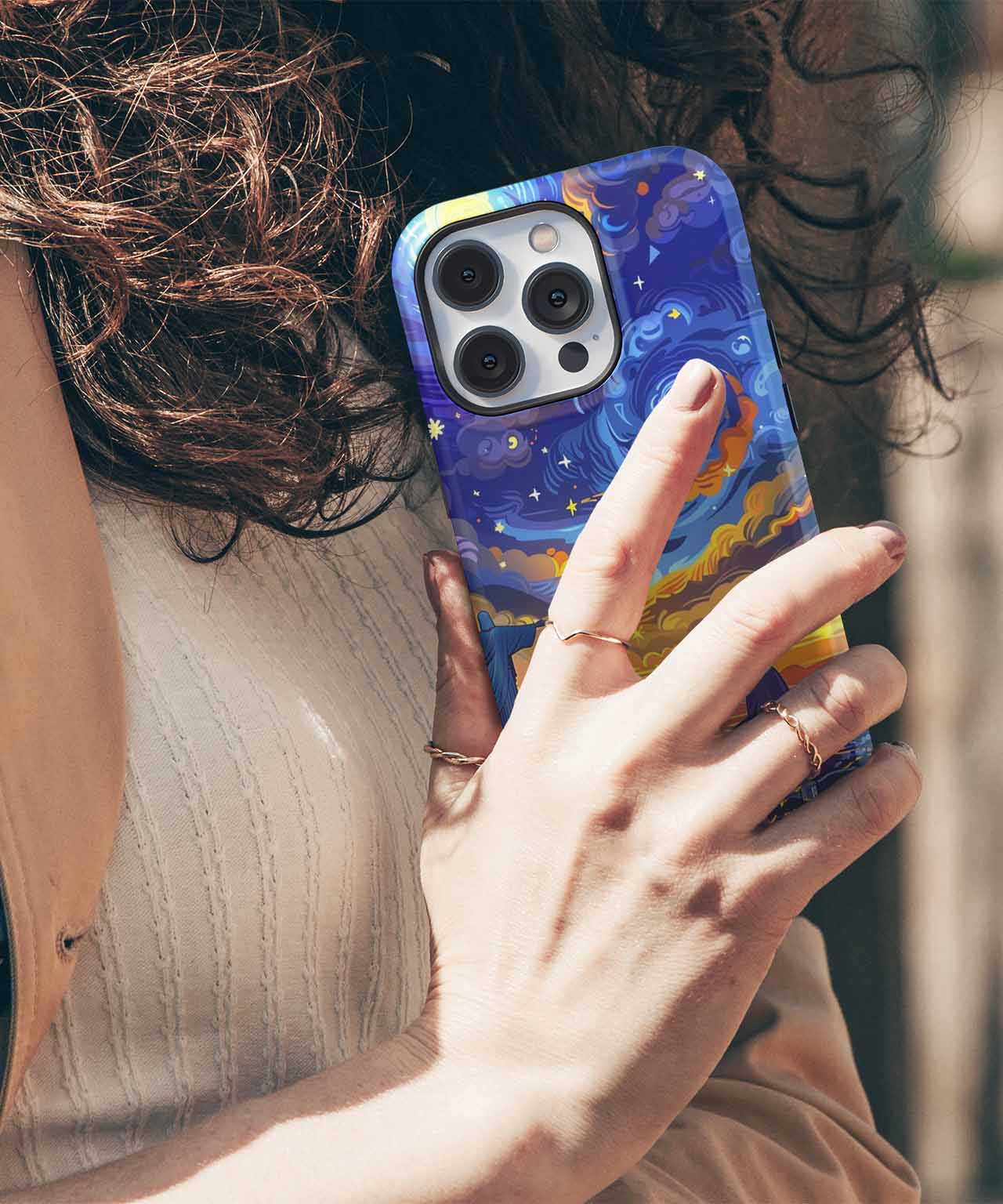 Stunning Sunset Over Iconic Rio iPhone case Case Cazify - Delivery Canada
