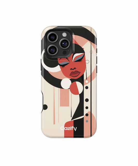 Stylish Abstract Beauty with a Twist iPhone case Case Cazify - Delivery Canada