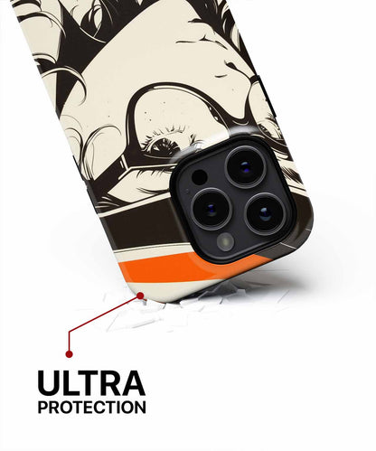 Stylish Retro Chic with Glasses iPhone case Case Cazify - Delivery Canada