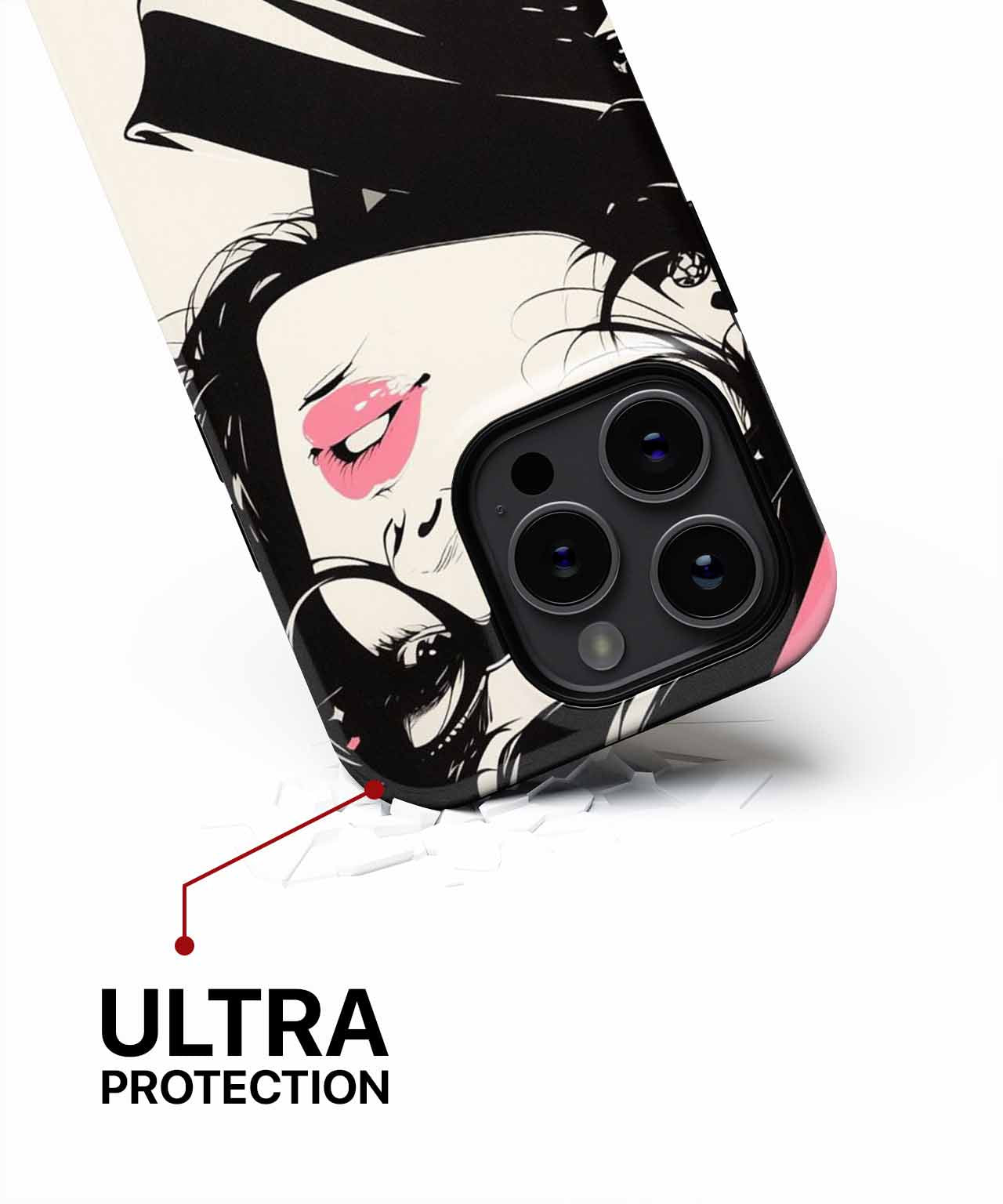 Stylish retro fashion icon with flair iPhone case Case Cazify - Delivery Canada