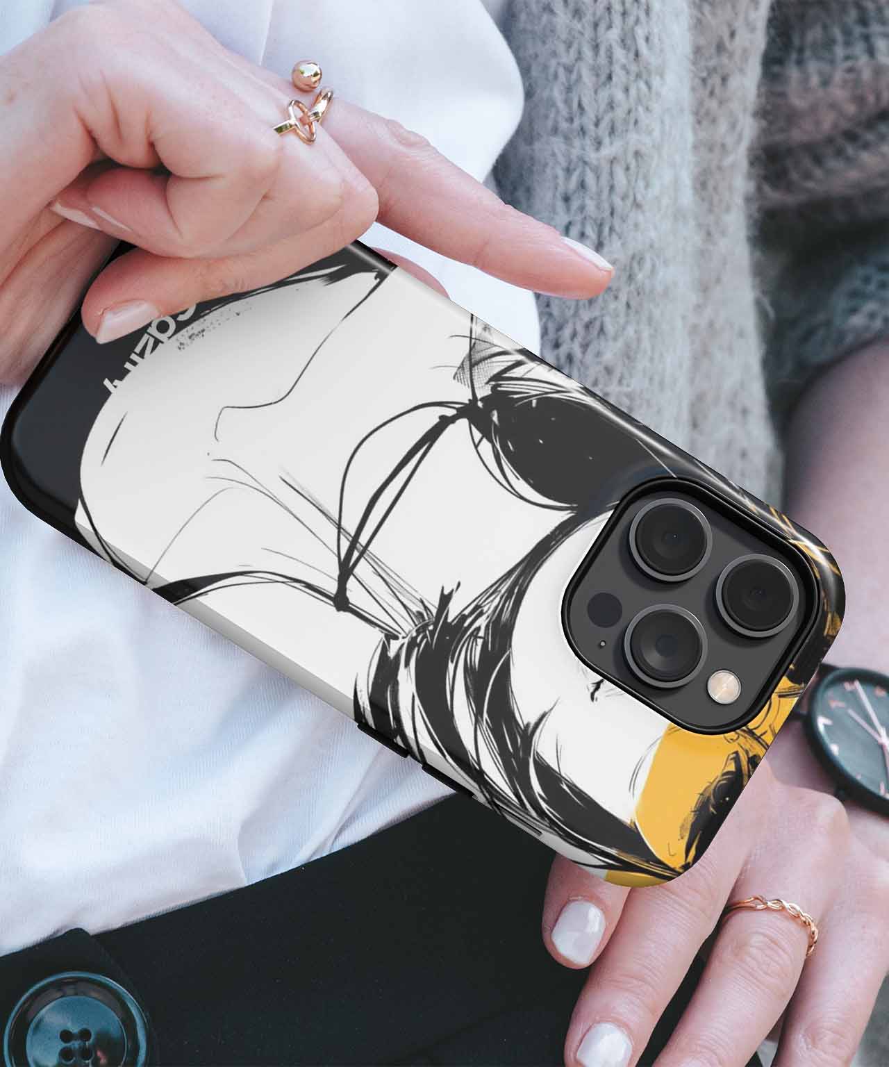 Stylish summer vibes with funky shades iPhone case Case Cazify - Delivery Canada
