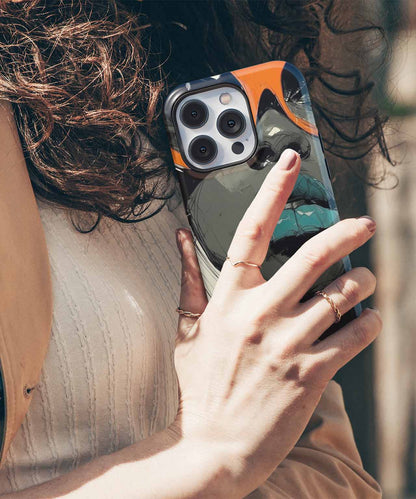 Stylish Sunglasses and Bold Lips iPhone case Case Cazify - Delivery Canada