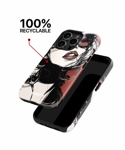 Stylish Sunglasses and Sassy Hair iPhone case Case Cazify - Delivery Canada