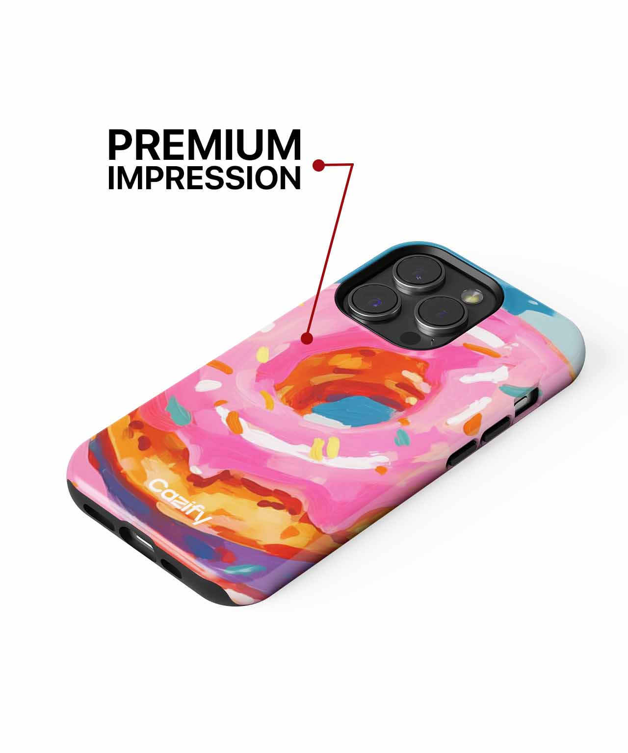 Sugary Dreamy Doughnut Delight iPhone case Case Cazify - Delivery Canada