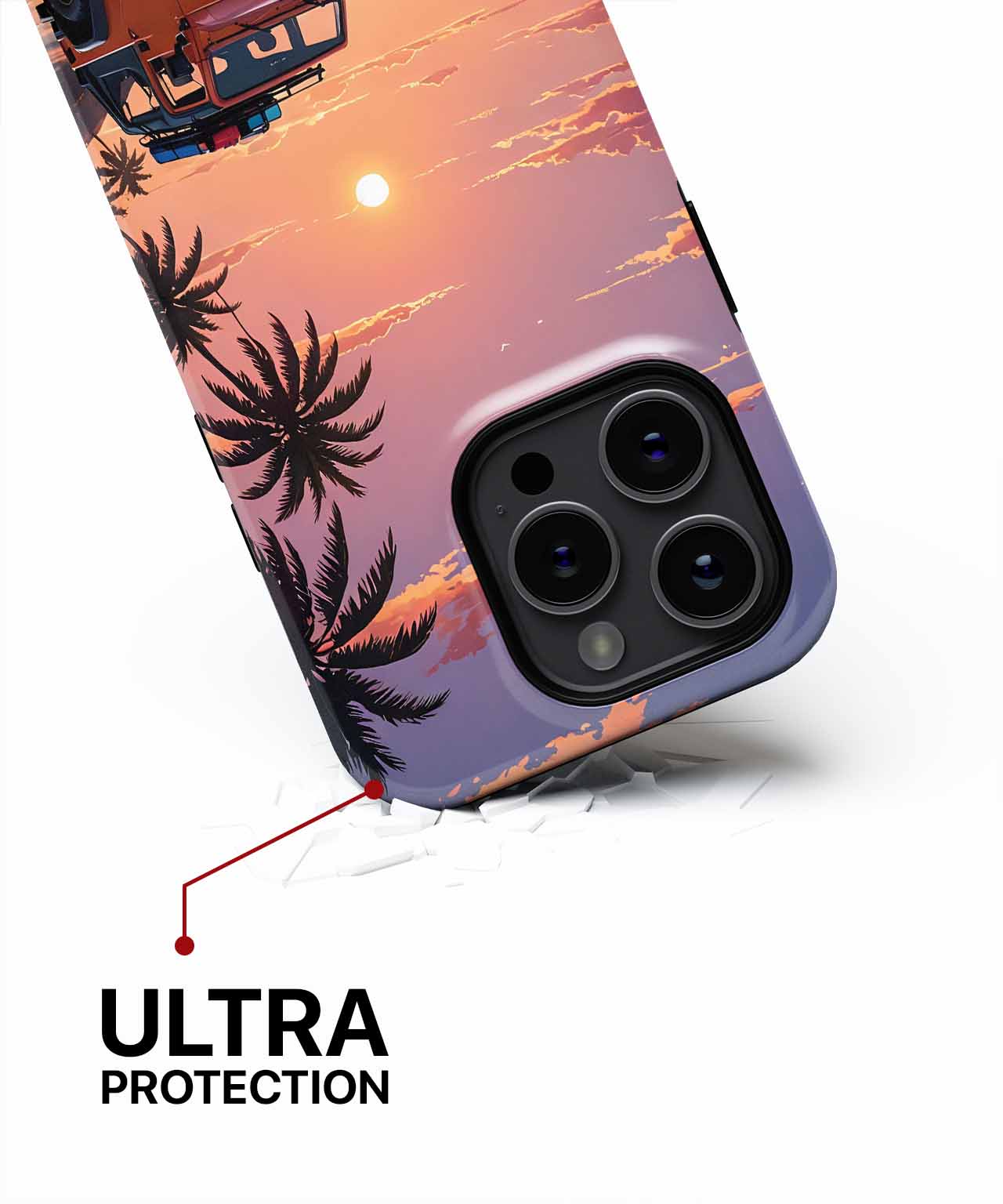 Sunny Beach Adventure with Jeep iPhone case Case Cazify - Delivery Canada