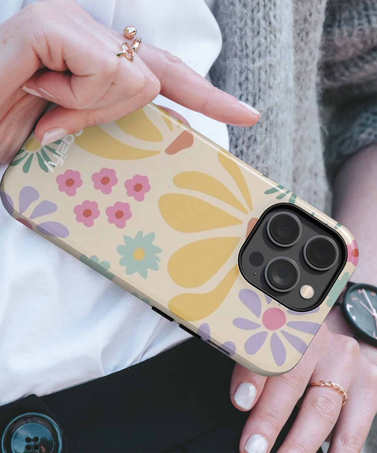 Sunny Blossom Garden Party iPhone case Case Cazify - Delivery Canada