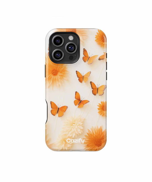 Sunny Butterfly Garden Dance iPhone case Case Cazify - Delivery Canada