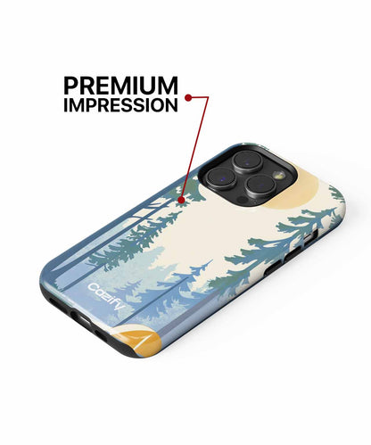 Sunny Camping Adventure in the Woods iPhone case Case Cazify - Delivery Canada