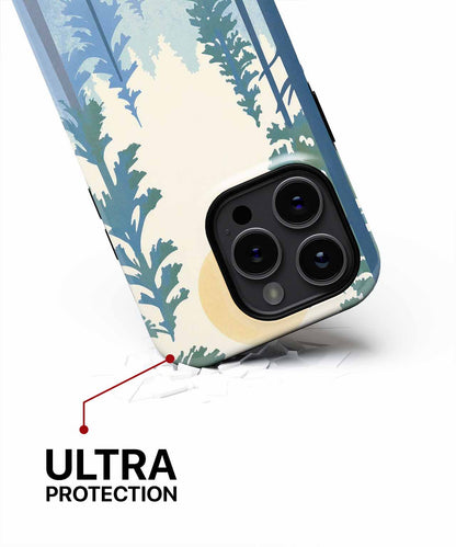 Sunny Camping Adventure in the Woods iPhone case Case Cazify - Delivery Canada