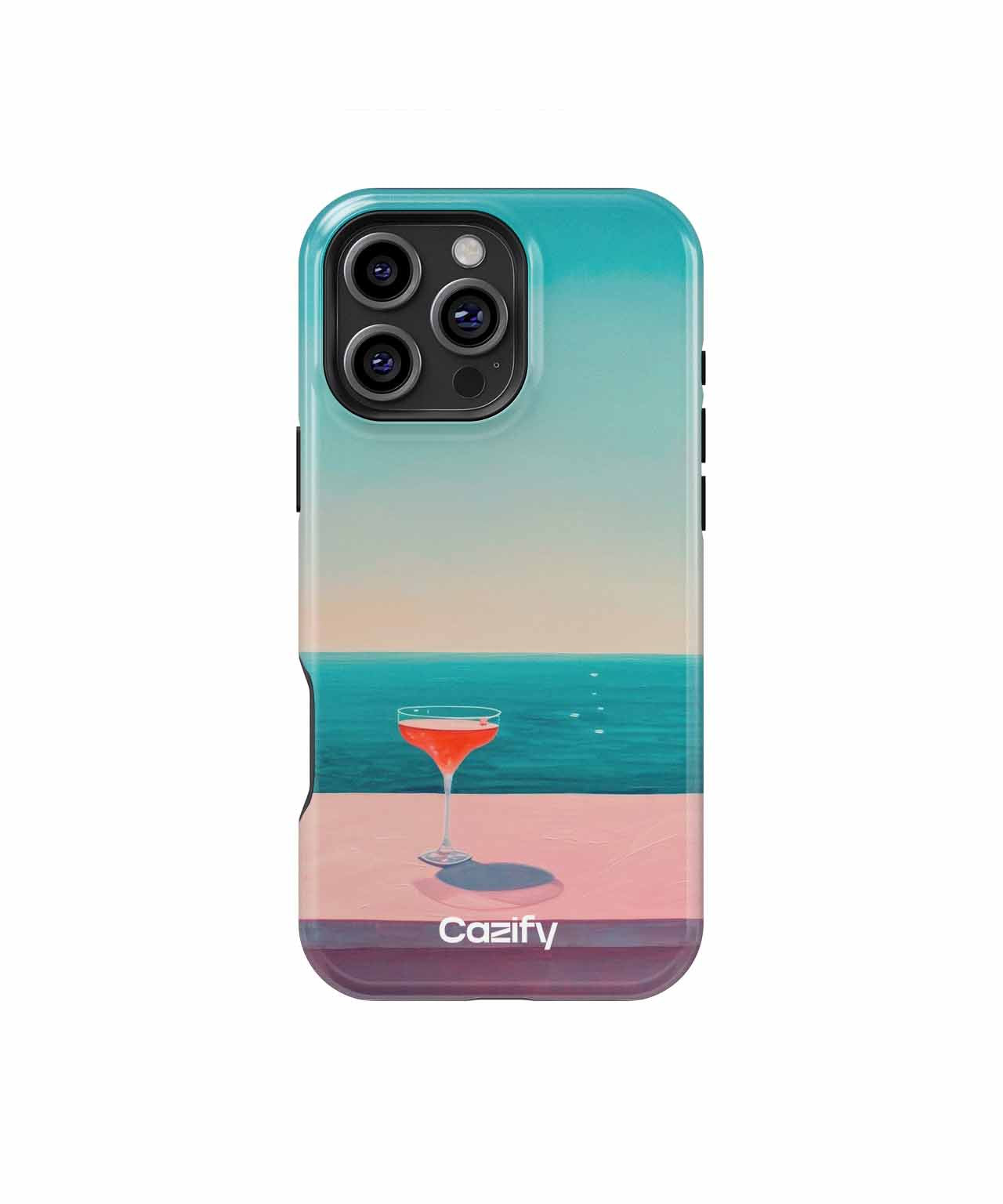 Sunny Cocktail Dreams by the Shore iPhone case Case Cazify - Delivery Canada