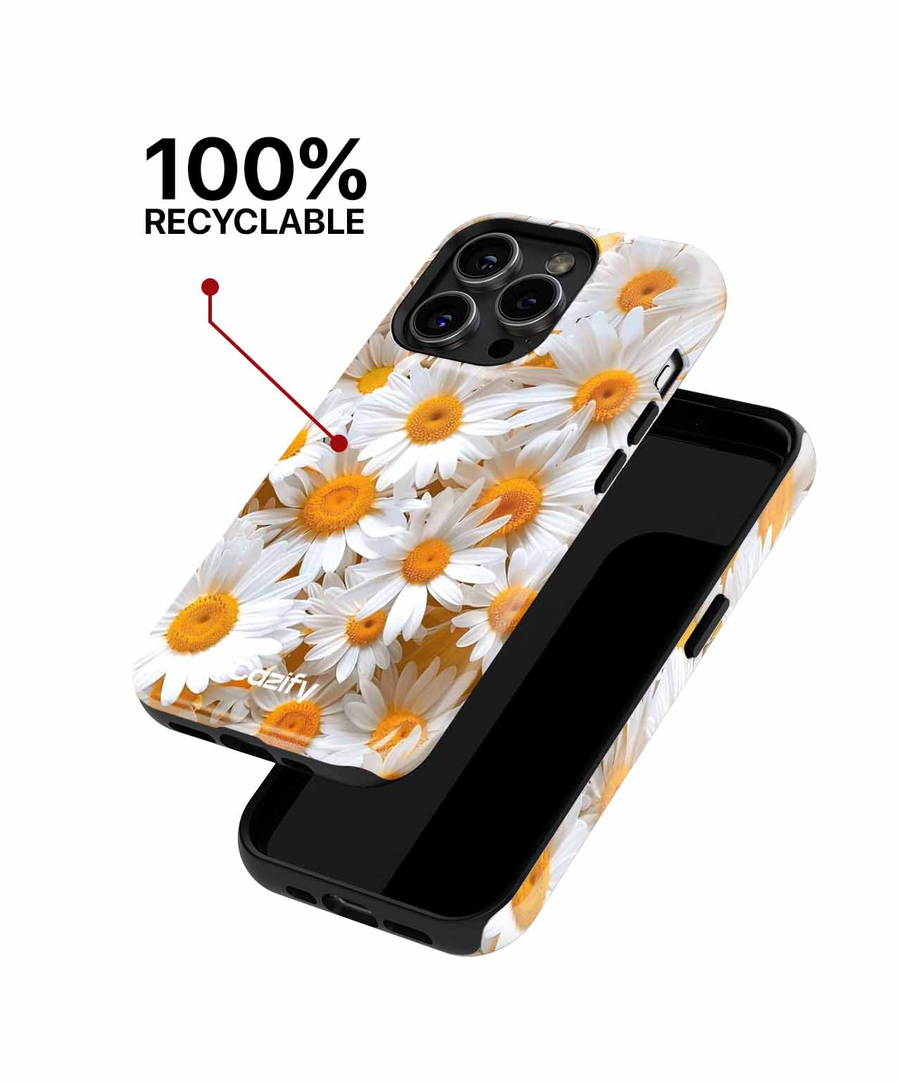 Sunny Daisy Delightful Flower Power iPhone case Case Cazify - Delivery Canada