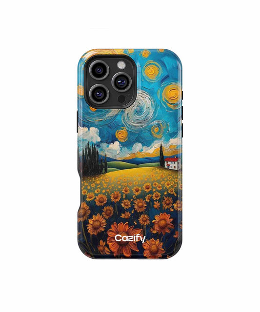 Sunny Daydreams in a Flower Field iPhone case Case Cazify - Delivery Canada