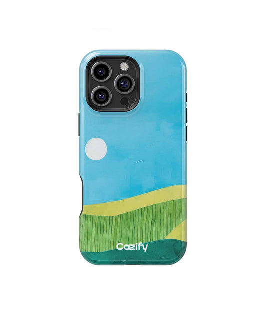 Sunny Fields and Bright Skies iPhone case Case Cazify - Delivery Canada
