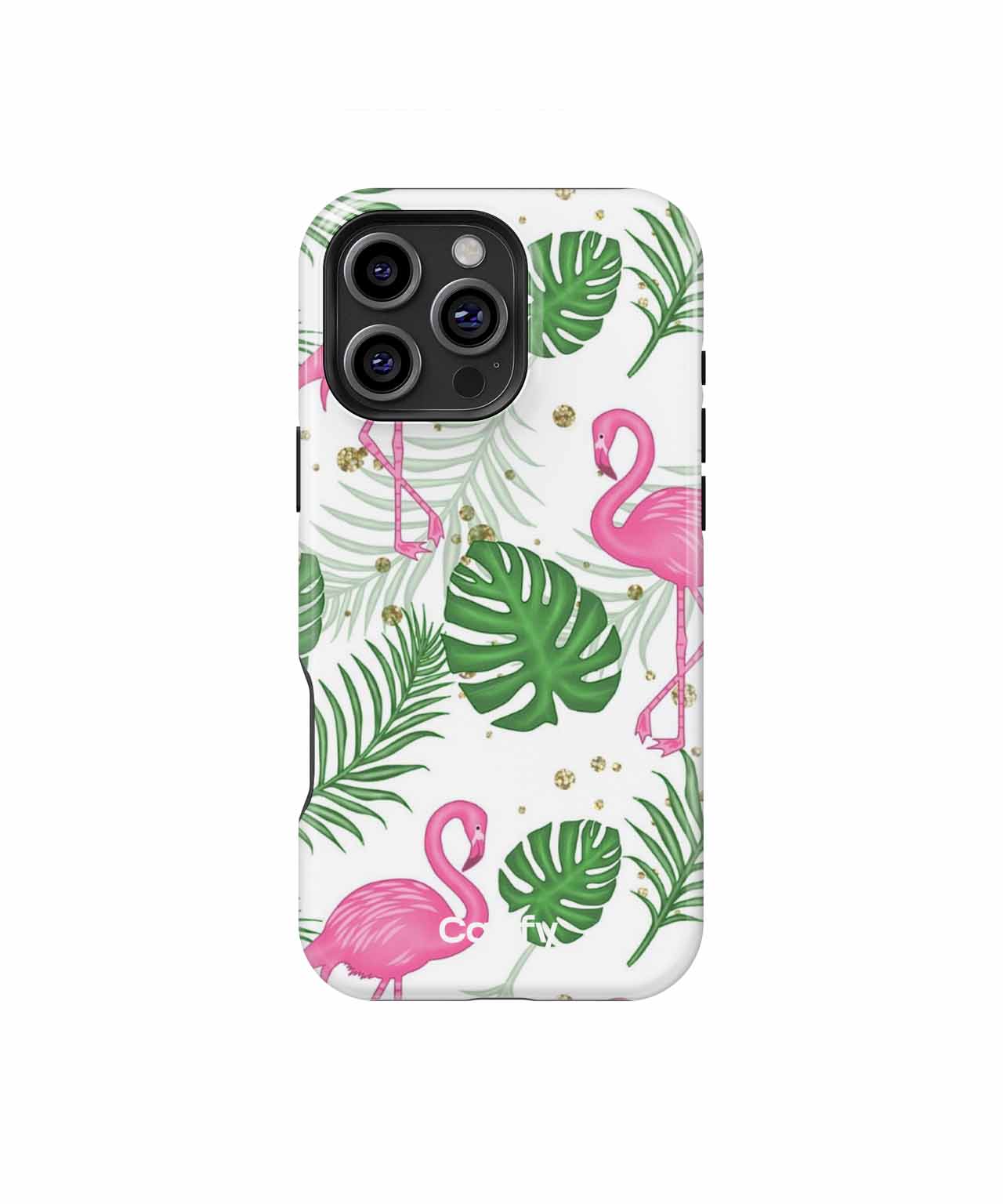 Sunny Flamingo Party Vibes iPhone case Case Cazify - Delivery Canada