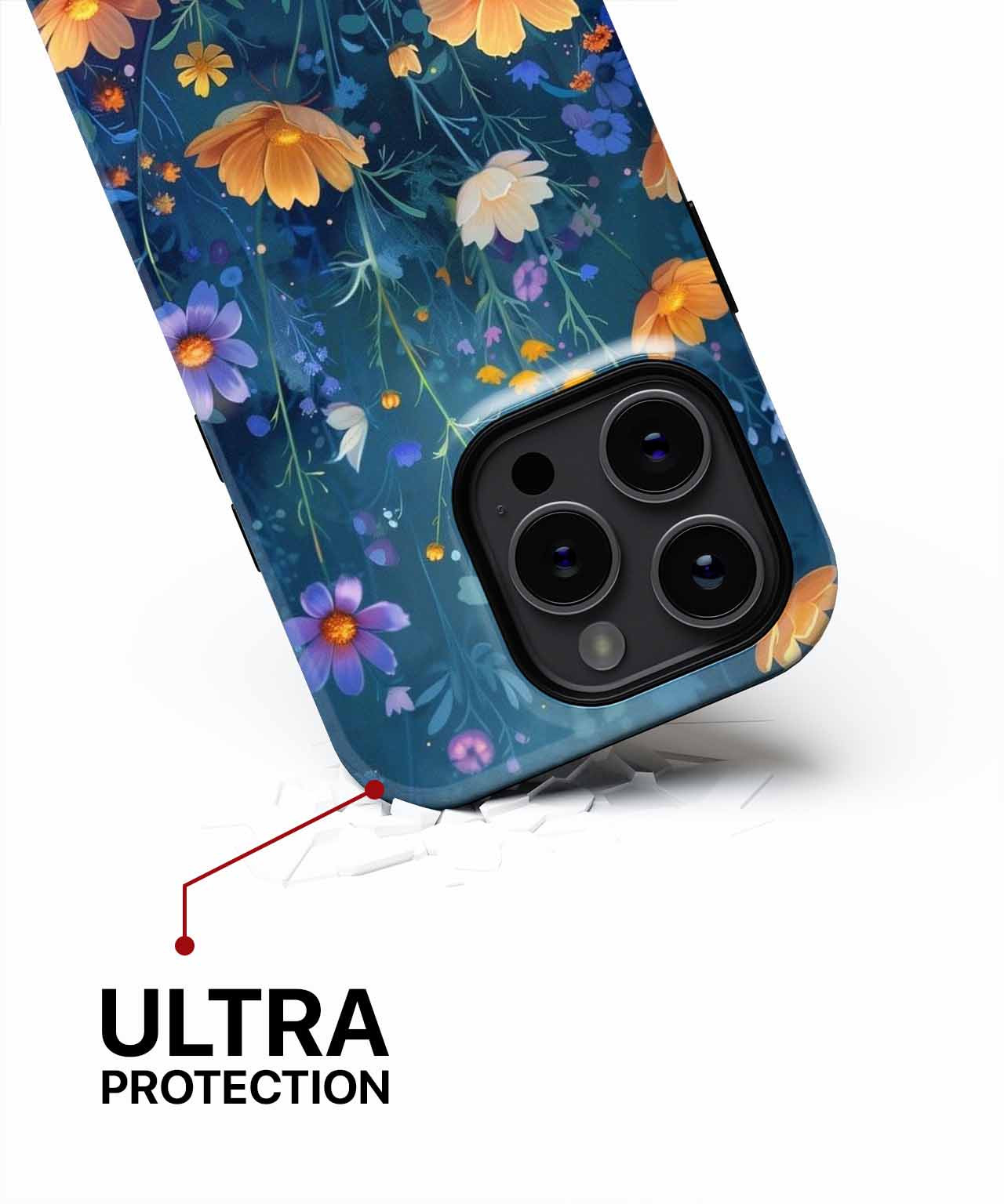 Sunny Floral Fantasy Garden iPhone case Case Cazify - Delivery Canada