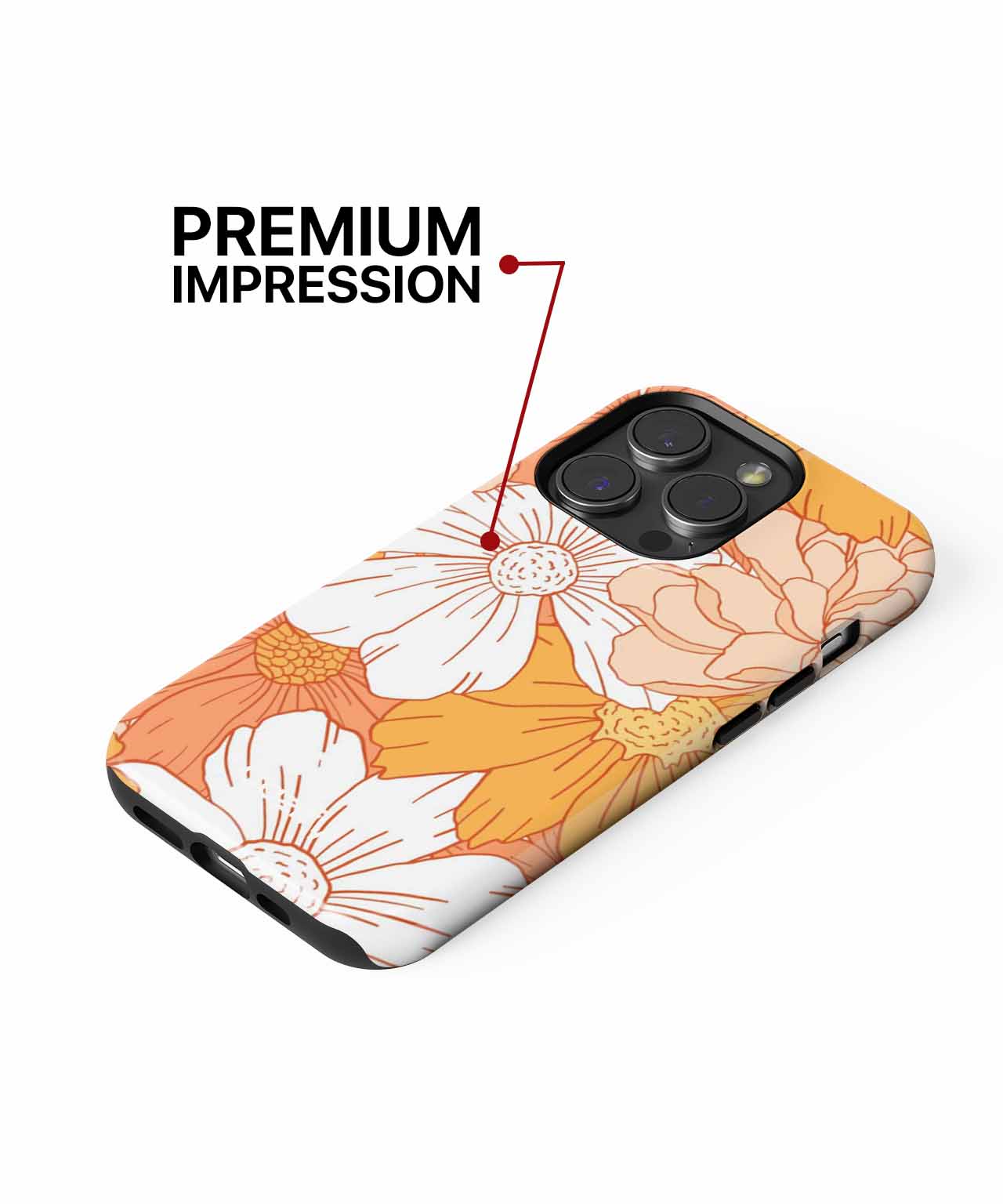 Sunny Floral Fiesta of Happiness iPhone case Case Cazify - Delivery Canada