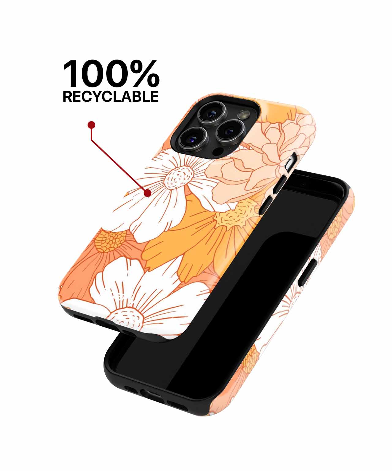 Sunny Floral Fiesta of Happiness iPhone case Case Cazify - Delivery Canada