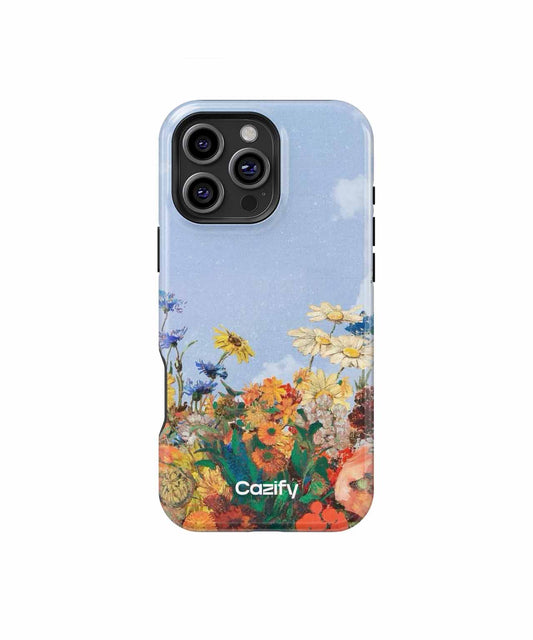 Sunny Floral Wonderland with Breezy Bliss iPhone case Case Cazify - Delivery Canada
