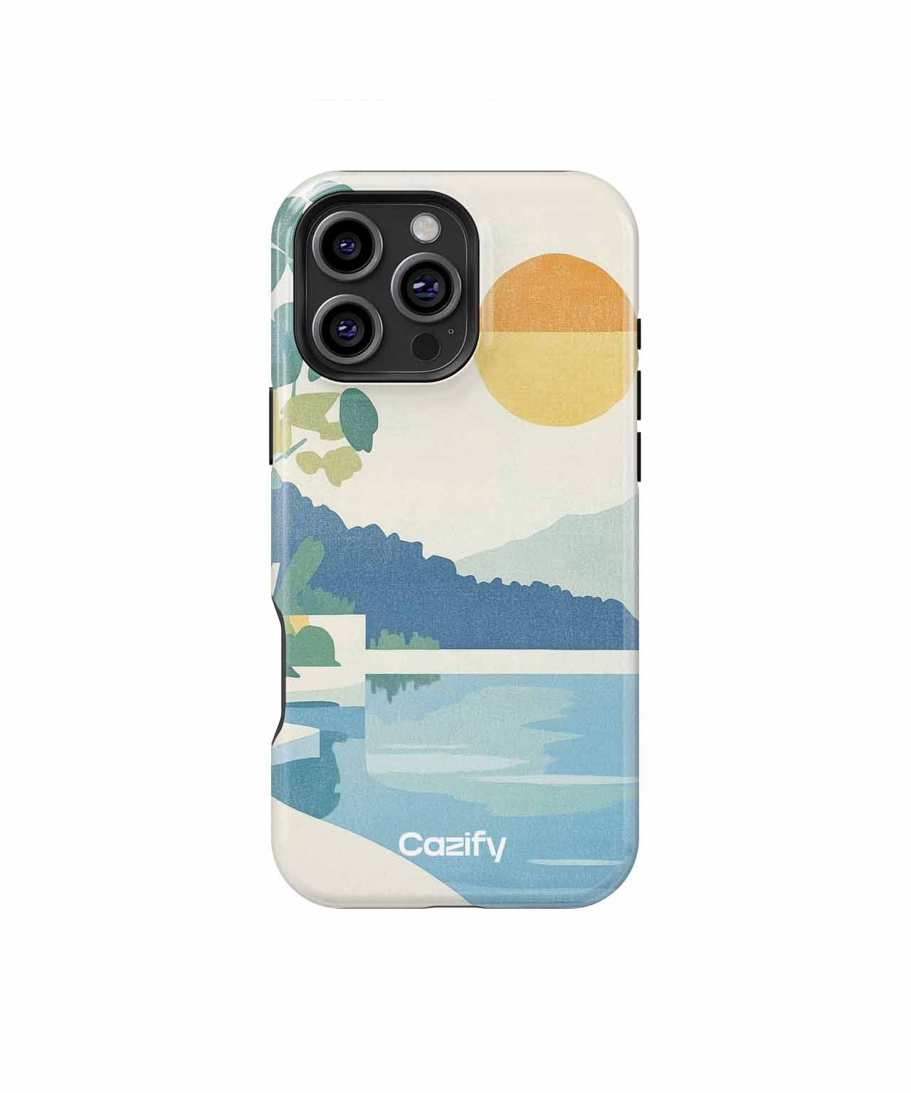 Sunny Nostalgic Escape by the Water iPhone case Case Cazify - Delivery Canada
