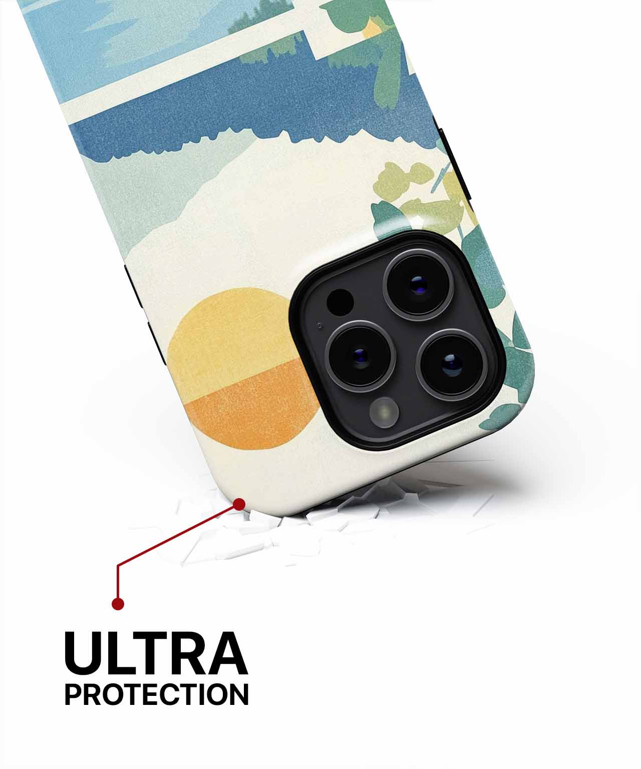 Sunny Nostalgic Escape by the Water iPhone case Case Cazify - Delivery Canada